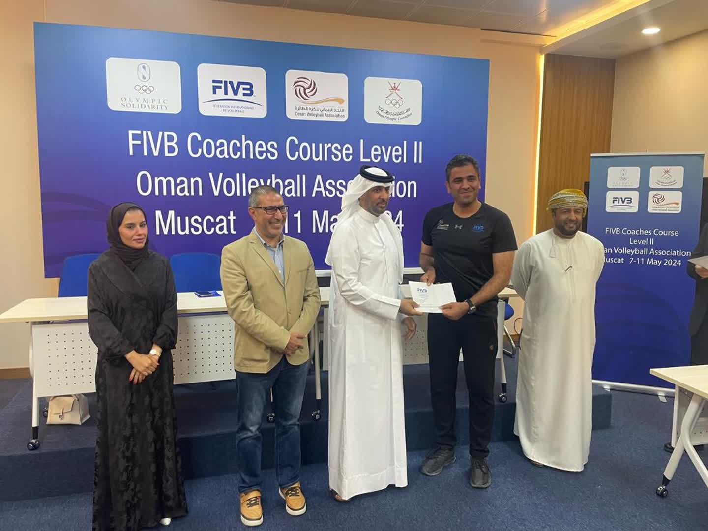 موفقیت مربی برجسته بوشهری در کلاس مربیگری بین المللی عمان